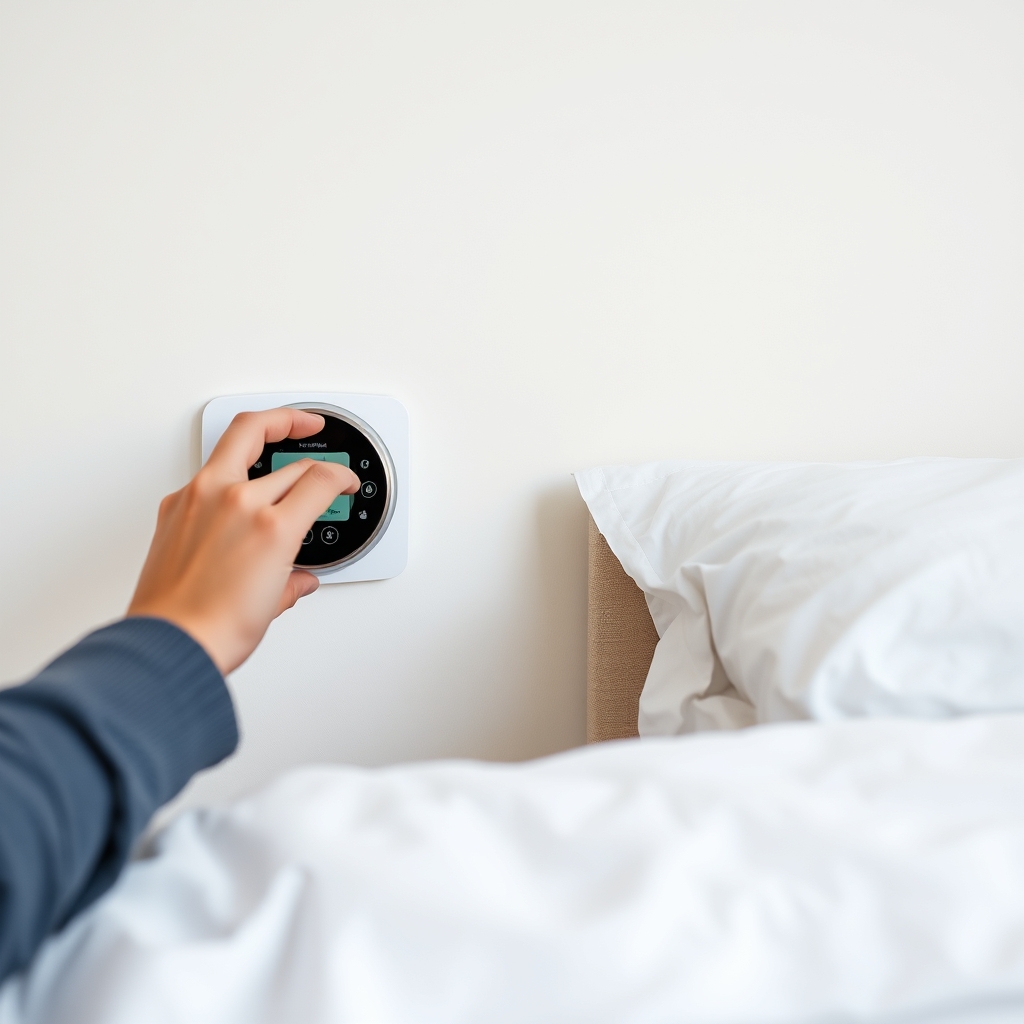 Illustration for What is the best temperature for sleeping?