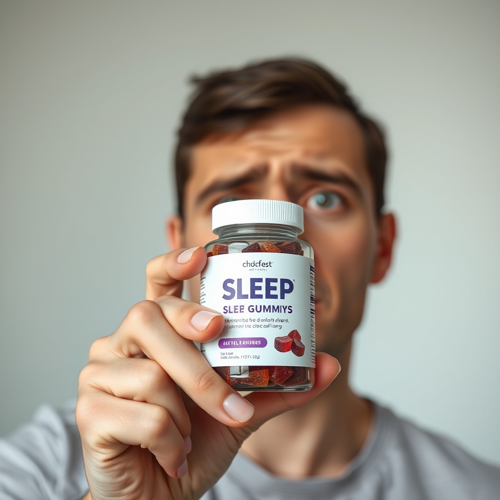 Illustration for Is it safe to take sleep gummies every night?